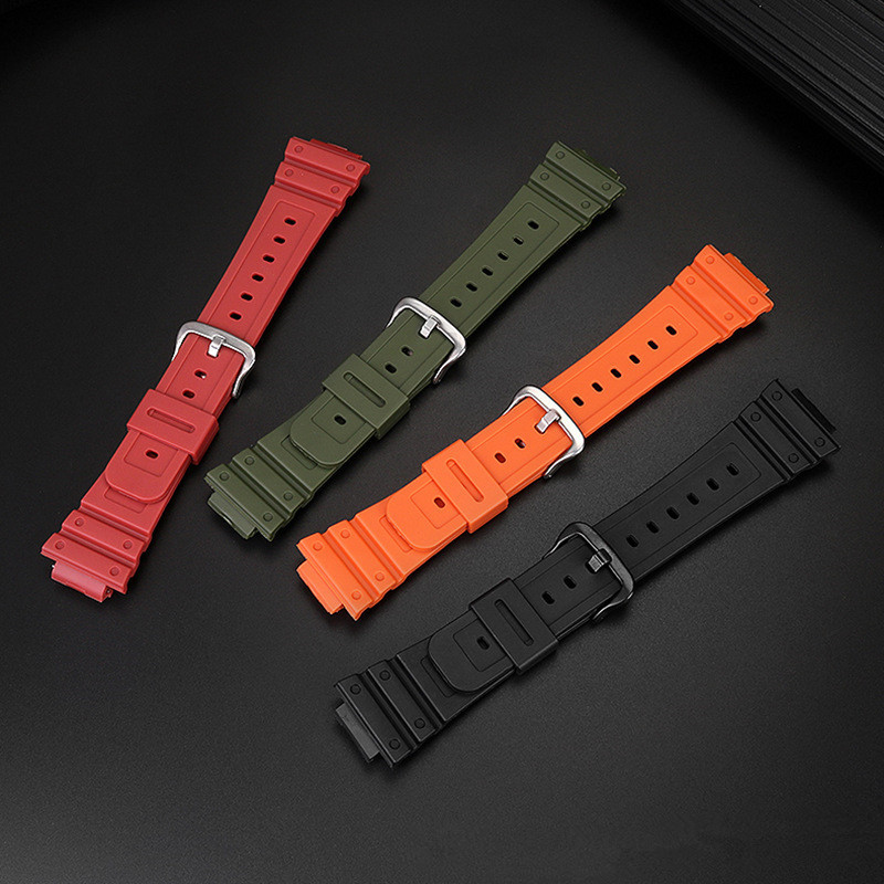 Wat Strap GWM-5610 DW-5600 Wrist 16MM PU Wristband DW-6900 GA-2100 Bracelet Watband GA2100/DW5600/DW