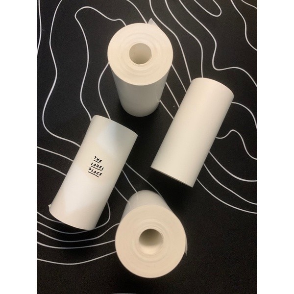 TERLARIS Kertas Thermal Label Sticker 80mm x 10 meter Continuous - KERTAS THERMAL LABEL STIKER 80 x 