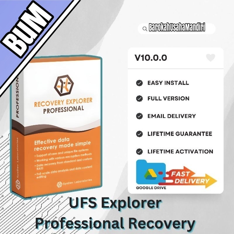 UFS Explorer Professional Recovery v10.5.0.7027 Full Version (Versi Terbaru)