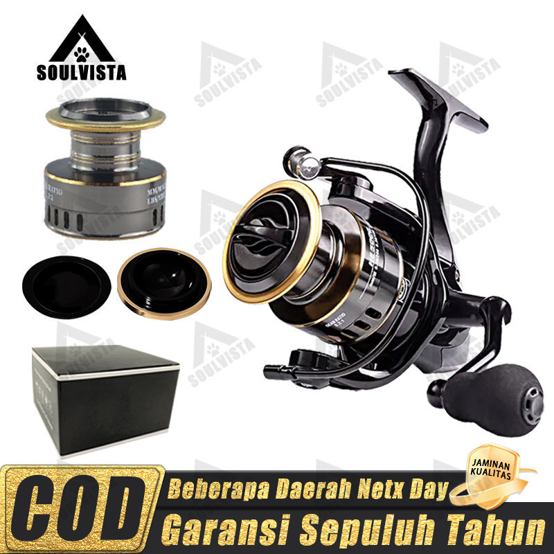 Pancing Reel HE 1000-7000 Reel Pancing Murah Kuat Power Handle Fishing Reel Spinning Reel Murah Kuat