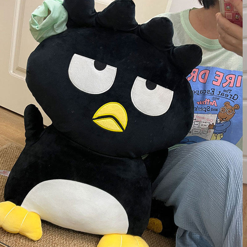 30/40/60cm Sanrio Bad Badtz Maru Plush Toy Lovely Bad Badtz Maru Anime Black Penguin Doll Hug Plushi