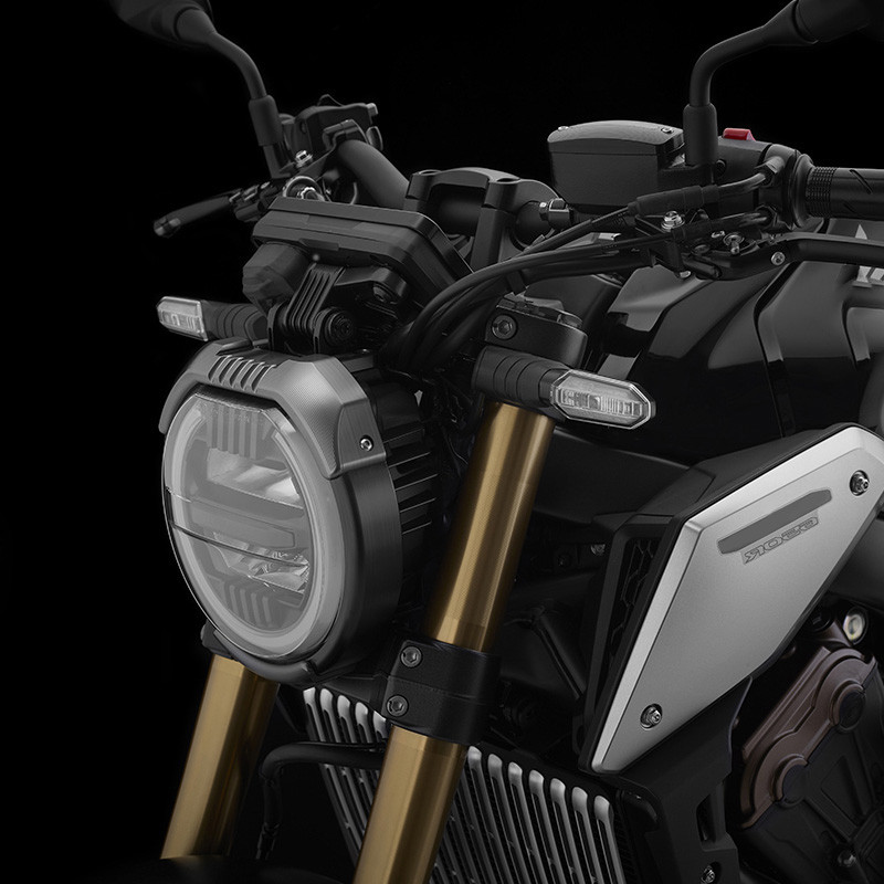 2 Pcs Clear Motorcycle Cluster Scrat Protection Film Headlight Protector For Honda Cb650r Cb 650r Cb