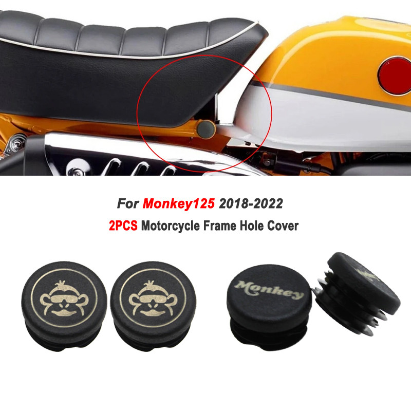 Monkey125 Motorcycle Accessories For Honda Monkey 125 MONKEY125 2018-2022 Frame Hole Cover Caps Plug