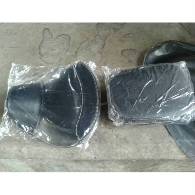 SET Jok Motor Vespa Koboi Depan Belakang