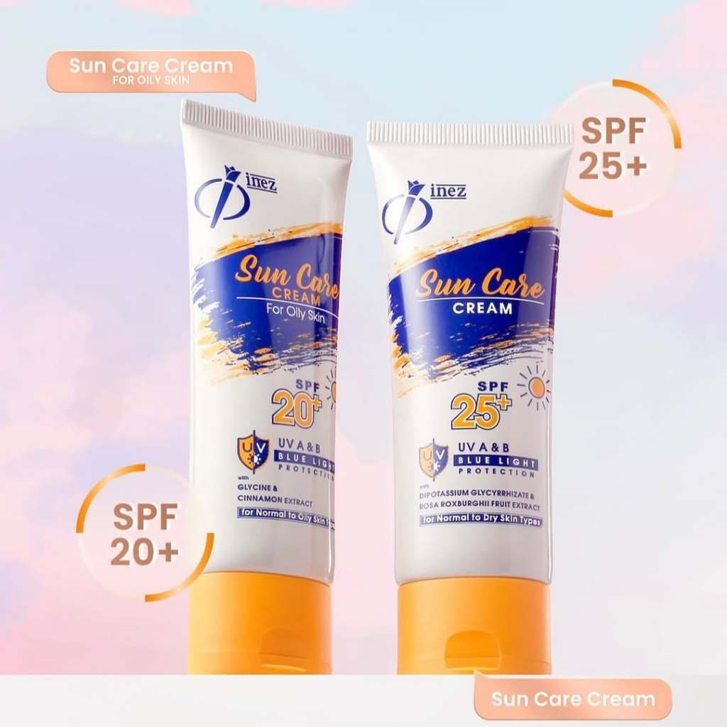 Inez Sun Care Cream SPF 20 - Oily Skin/Original/BPOM