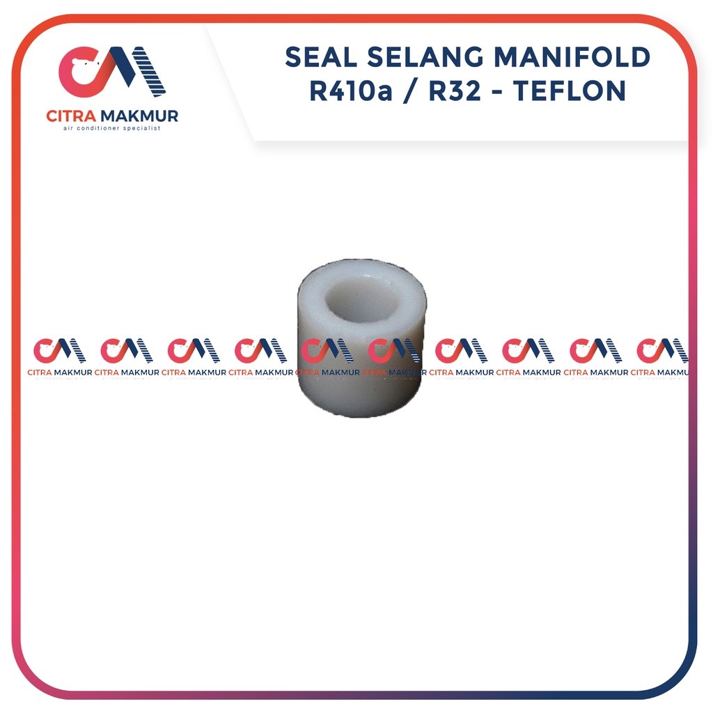 Seal Karet Teflon untuk Selang Manifold Pengisian Freon Refrigrant R 410 R410a R32 R 32 AC