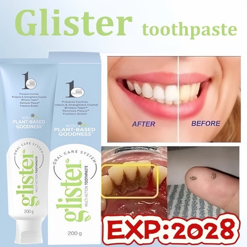 *COD ORI*Amway Glister Multi Action Fluoride Toothpaste 200GR - Glister Amway / Odol Amway Glister /