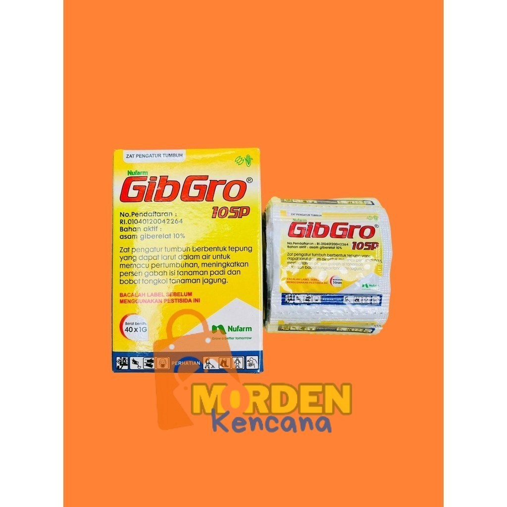 Zat Pengatur Tumbuh Buah GIBGRO 1gram MK