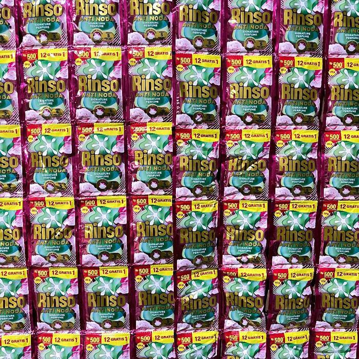 Rinso cair : 96 pcs 16 renceng ( Rp 500/sachet ) murah meriah - rinso 36 pcs