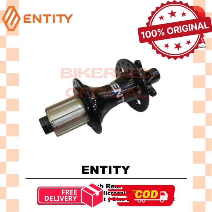 Hub Rear Entity 32 Hole 6 Bolt Boost Hub Belakang Sepeda - 8-11sp -biker