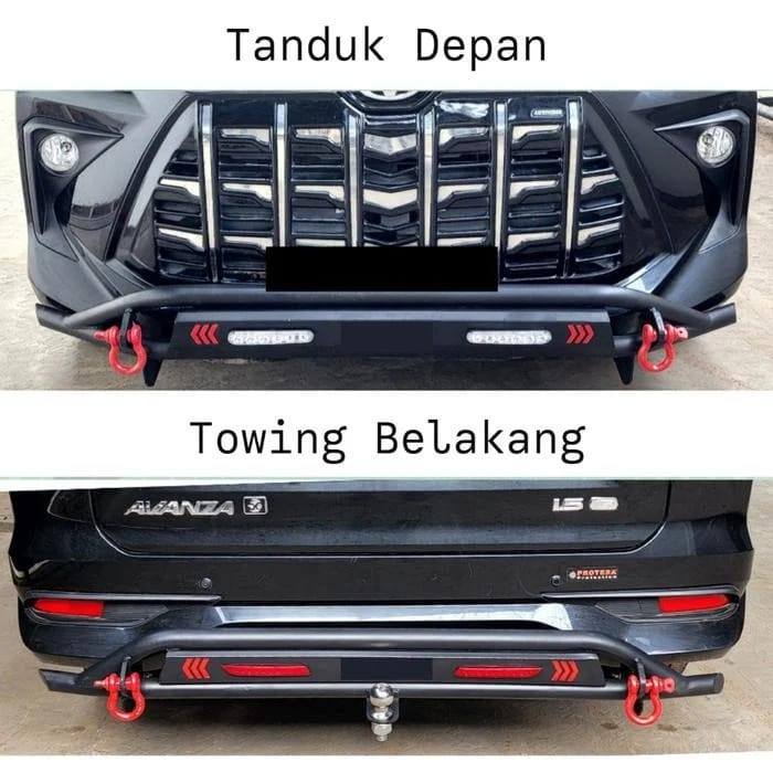 Pengaman  Towing Bamper Depan / Belakang/ Mobil Pajero  + AVZ + Innova + Terios _ Rush + Xpander Mod