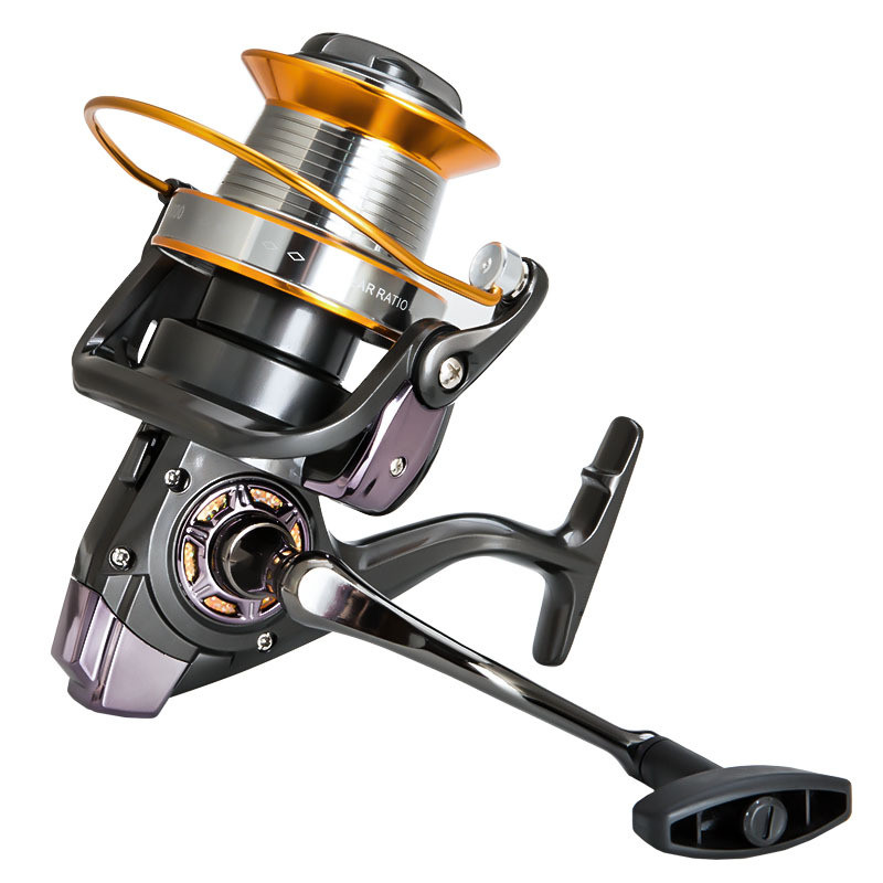 12+1BB 13Ball Bearings Left/Right Interangeable LJ9000 Super Big Sea Fishing Wheel Metal Spinning Re