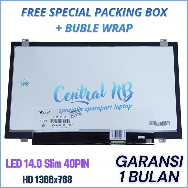 LED LCD Laptop Asus A450 A450C A450CA X450C X450 X450J X401 A46C -CNB
