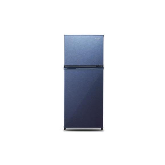 Sharp SJ195MDSY Kulkas 2 Pintu 172L Mega Freezer Sakura Yellow Moveable Double Twist Ice Maker Shine