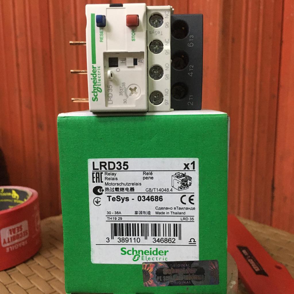 KONTAKTOR THERMAL OVERLOAD LRD 35
