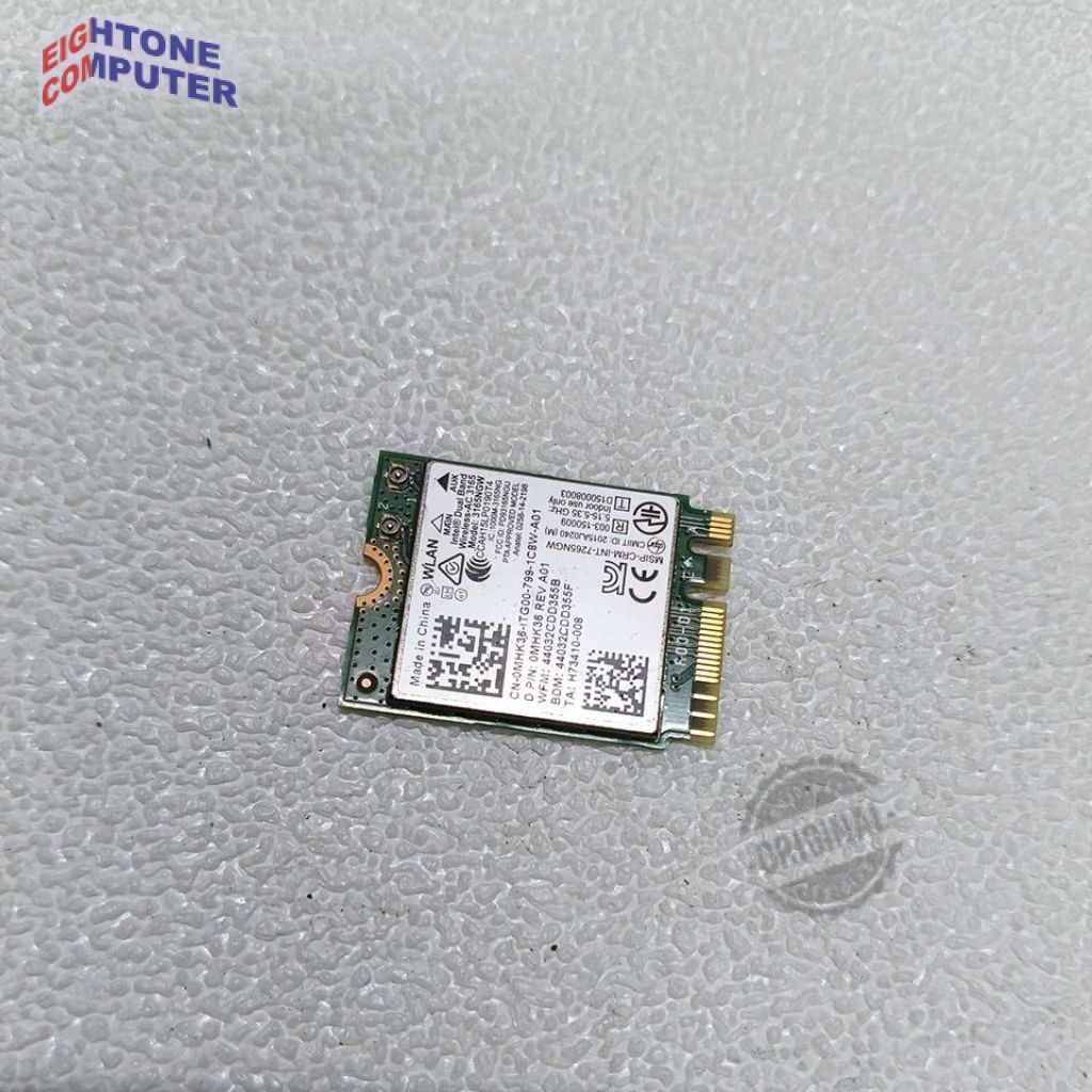 Wificard Wifi Dell Inspiron 15 7567 7000 Gaming P65F LA-D993P