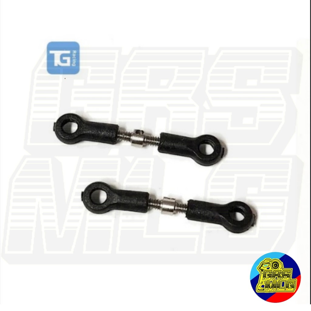 TG Racing RWD Drift Mini RC Upgrade Rear Toe Link Rod - M1.4 Stainless Steel Turnbuckle