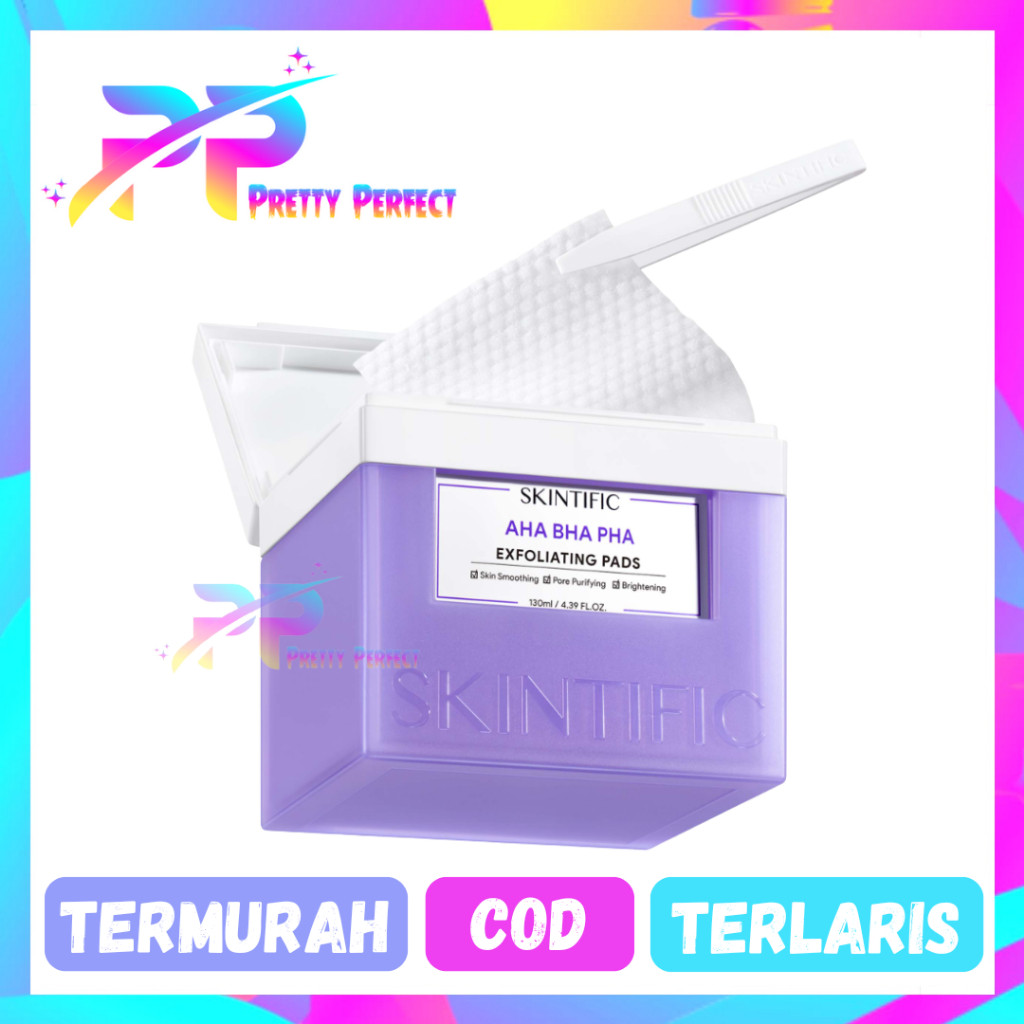 Skintific AHA BHA PHA Exfoliating Pads