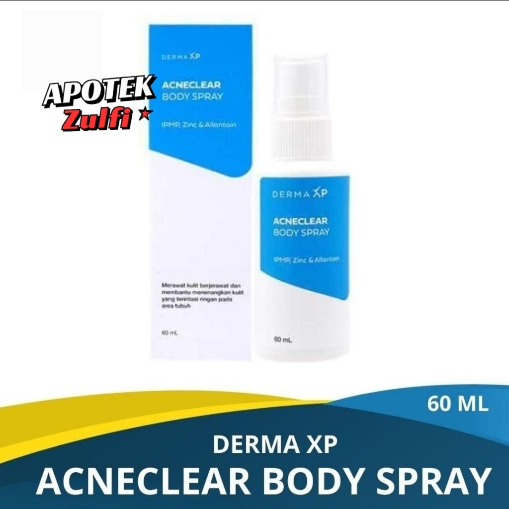 DERMA XP ACNECLEAR BODY SPRAY 60 ml
