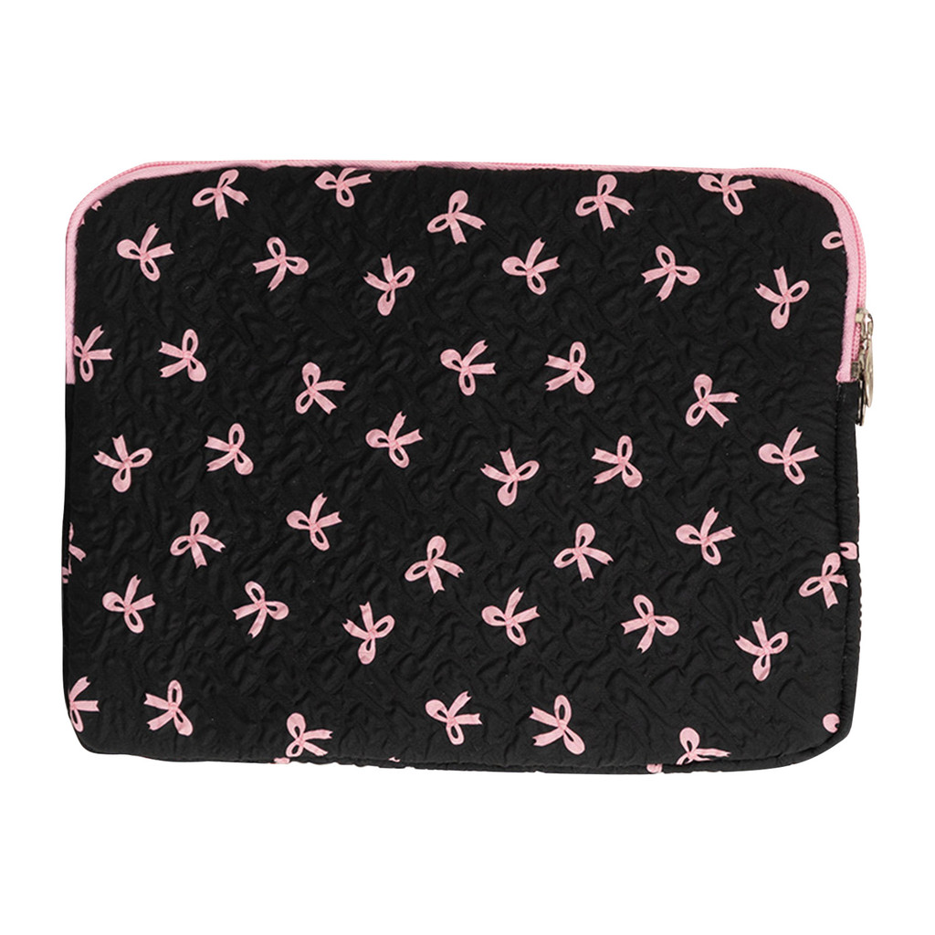 11/13/15 In Bowknot Laptop Bag Laptop Sleeve Bag Cute Bow Computer Bag for Ipad Macbook Asus HP Leno