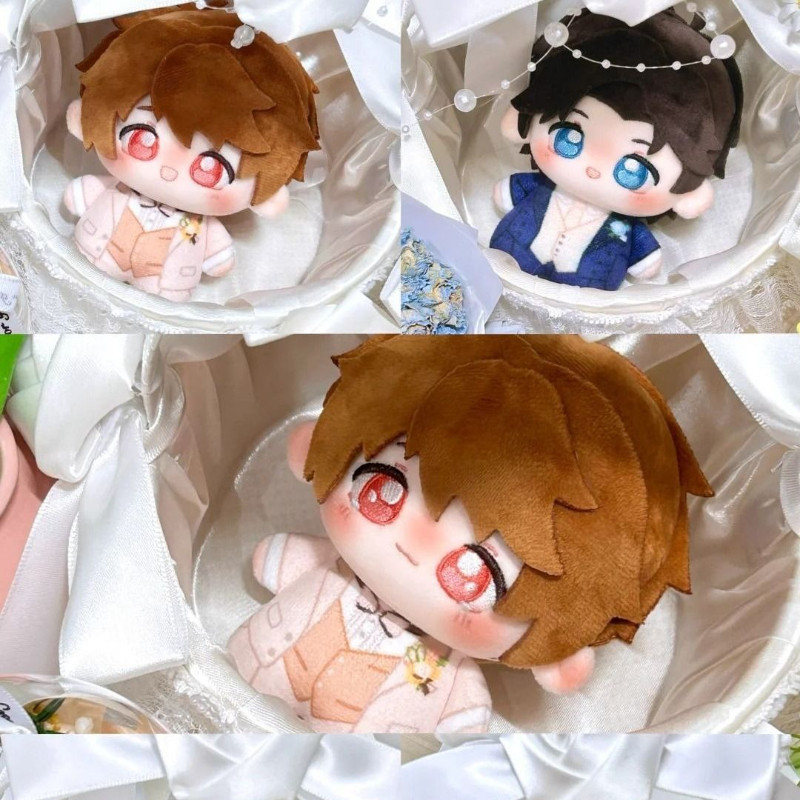 10cm Anime Game Tears of ThemisHeartbeat Series Kawaii Cosplay Cotton Doll Starfish Body Pents Keyai
