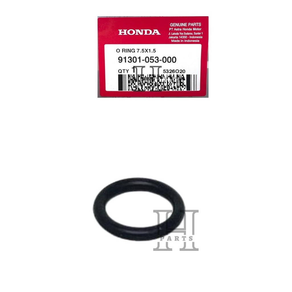 HStore Oring O-Ring Seal As Pully 7.5X1.5 BEAT SPACY SCOOPY VARIO FI 2012-2015 91301-053-000 AHM HGP
