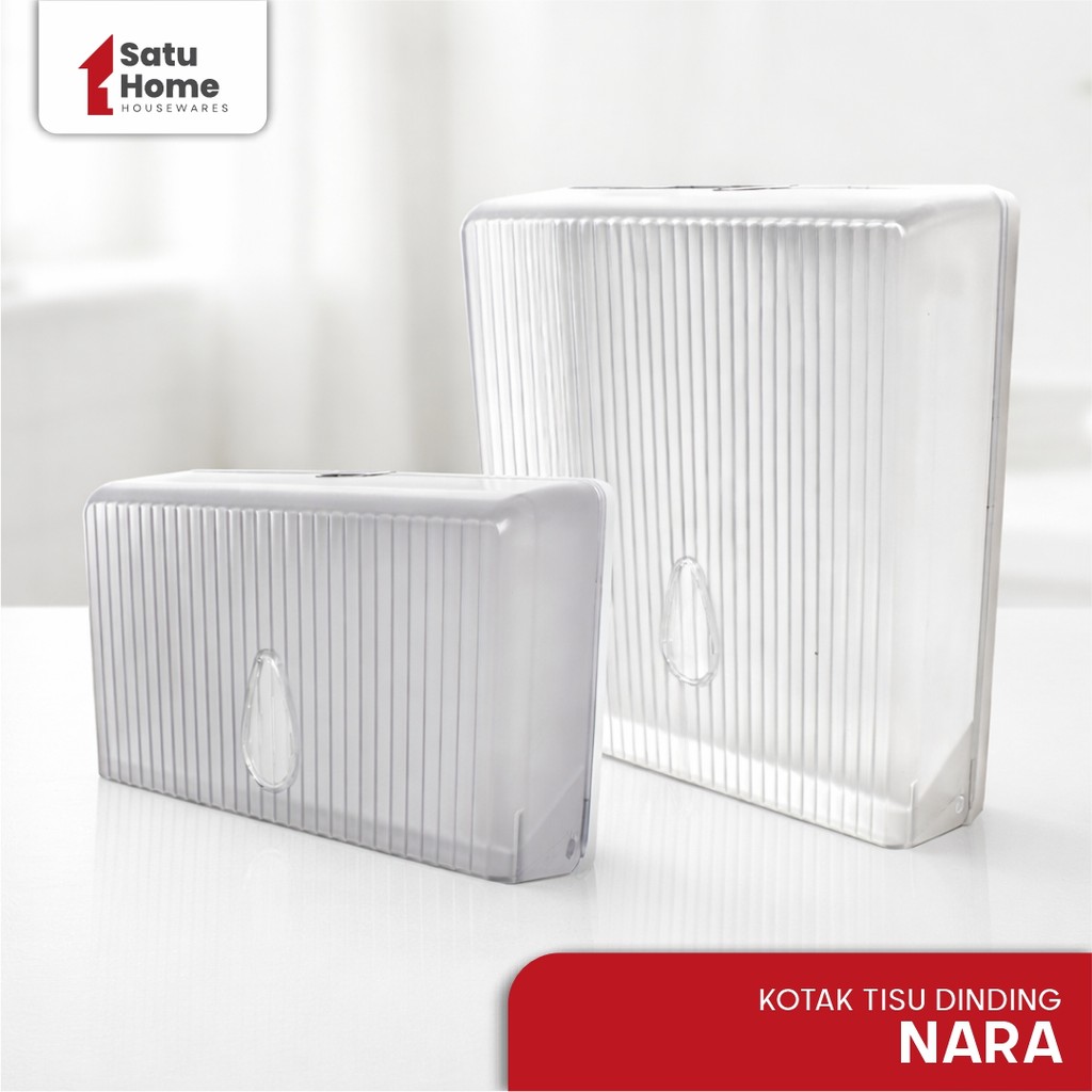 Satu.Home - NARA WALL MOUNTED TISSUE/TEMPAT TISSUE DINDING/TEMPAT TISSUE TOILET/TEMPAT TISU DINDING
