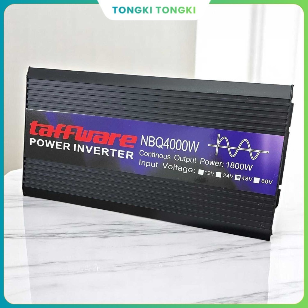 TAFFWARE Power Inverter Mobil Pure Sine Wave DC 48V to AC 220V 4000W - NBQ4000W
