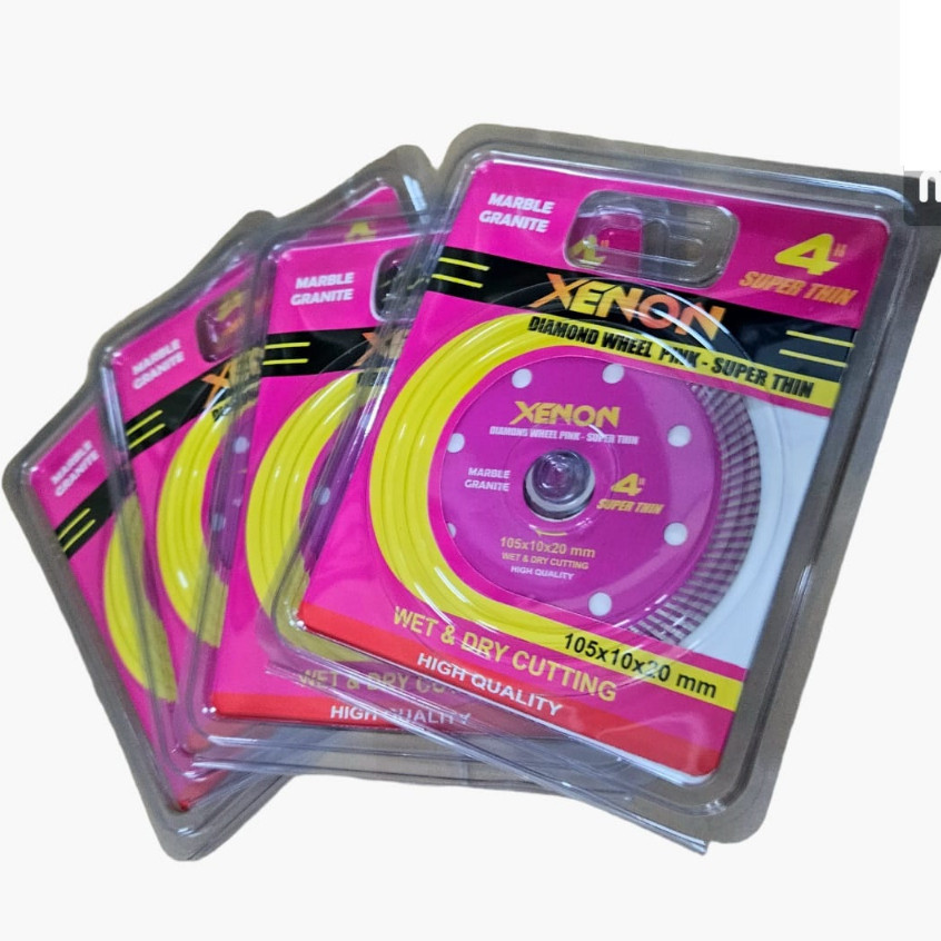 Xenon Mata Gerinda Potong Keramik Granite / Diamond Wheel SuperThin 4 Inch