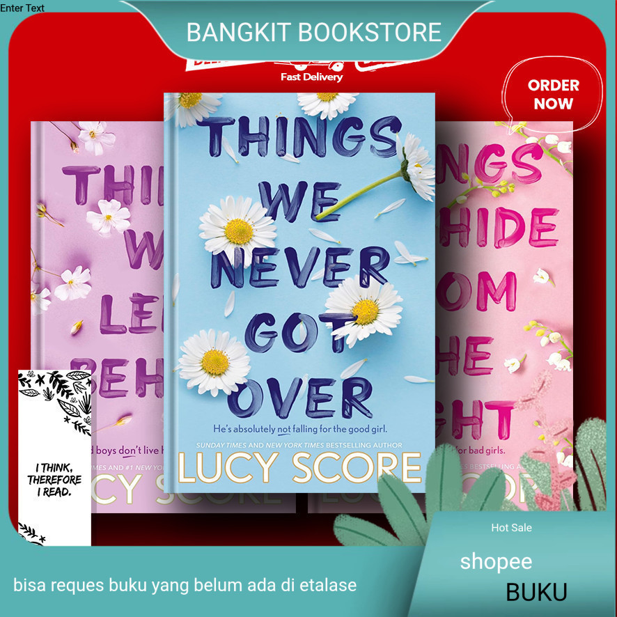 bukuThings We Never Got Over | Things We Hide from the Light | Things We Left Behind by Lucy Score