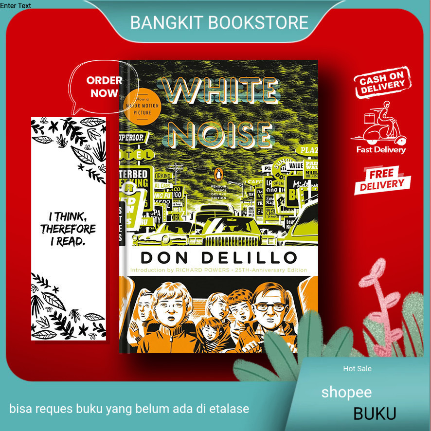bukuWhite Noise by Don DeLillo (English)