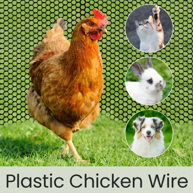 ReadyPagar Jaring Kebun Jaring Kawat Plastik HDPE Lebar 1-1.2m jaring tanamankebun Jaring pagar ayam