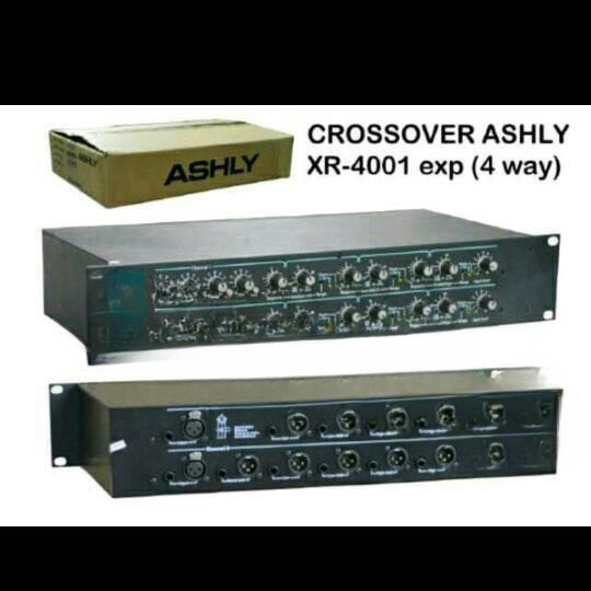 Murah Crossover Ashly XR 4001 exp ( 4 way )