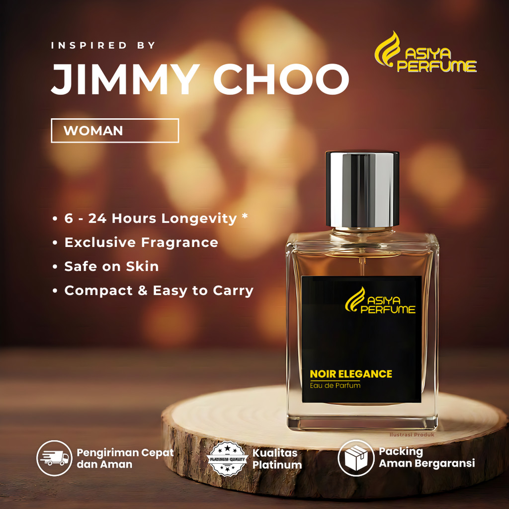 Parfum Premium Aroma Jimmy Choo - Woman 50 ML | Wangi Pear, Green Notes, Ginger Notes | Parfum Cewek