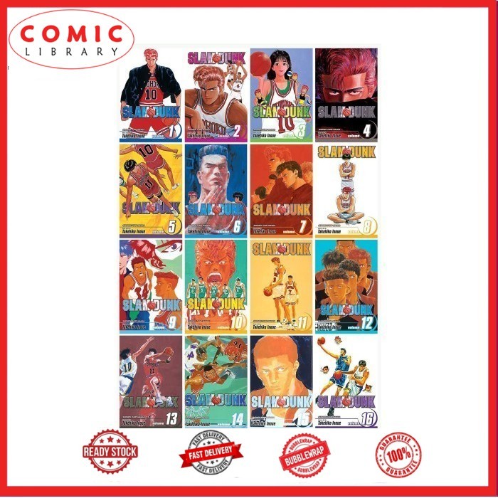 Slam Dunk Manga, 31 Books series (English)