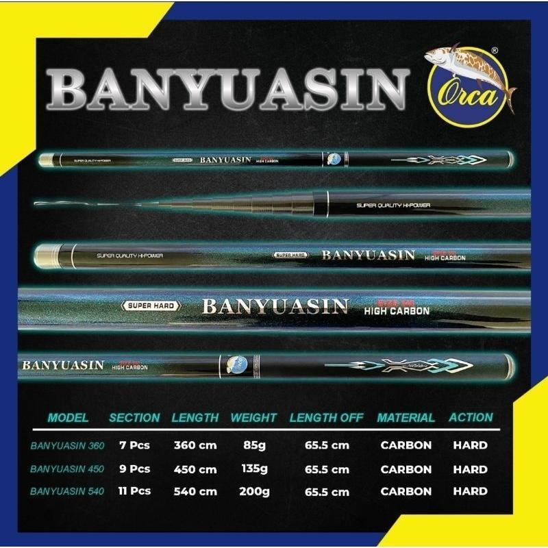 TEGEK ORCA BANYUASIN Joran Tegek Super hard High carbon