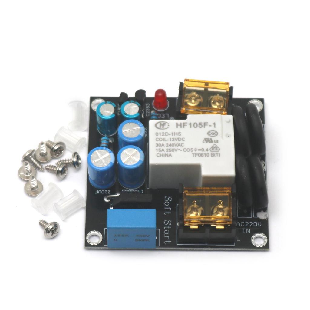 AC 220V Amplifier Power Supply Soft Starting Board High Power High-current Relay For Class A 1969 Au
