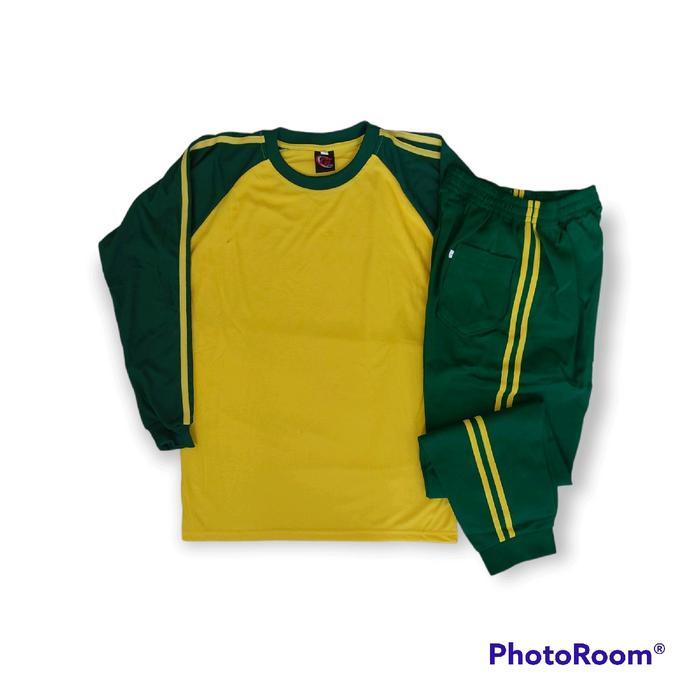 PROMO SPESIAL Seragam Olahraga Premium SD/SMP/SMA Satu Set Baju Dan Celana Olahraga Anak Sekolah Spo