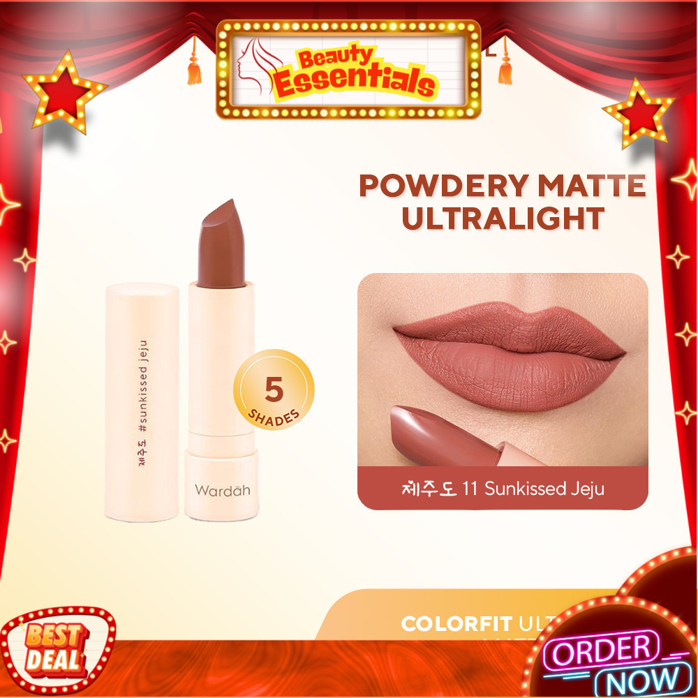 Wardah BPOM Colorfit Ultralight Matte Lipstick Lipstik ORIGINAL