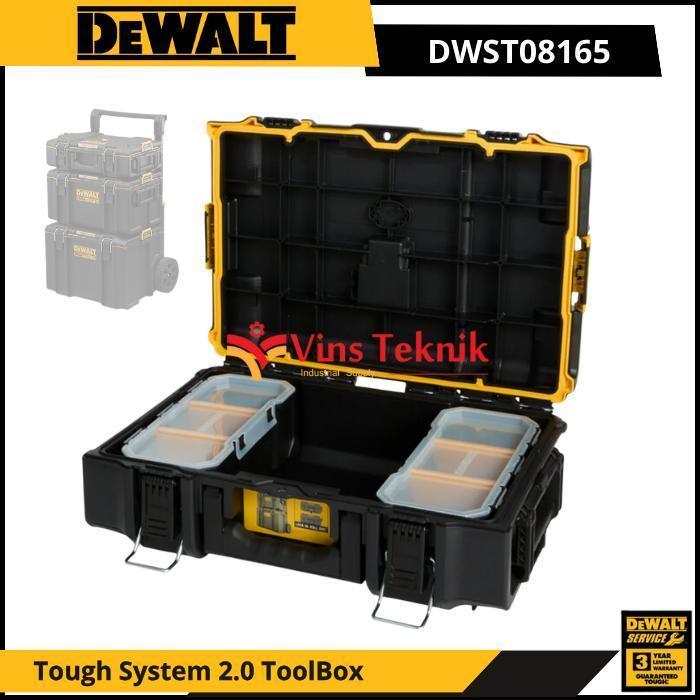 DEWALT DWST08165 ToolBox Tool Box Kotak Alat Perkakas Toughsystem 2.0
