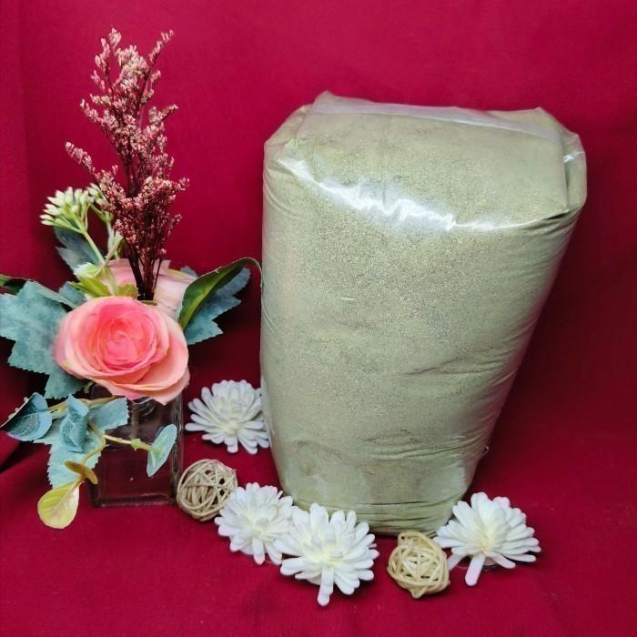 Bubuk Daun Ginseng Jawa 1 Kg Food Grade Tanaman Herbal Organik Asli Bumi Indonesia