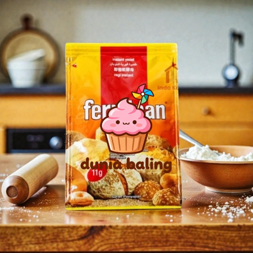Fermipan Ragi Instan Pengembang Kue