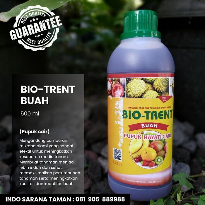 PUPUK ORGANIK HAYATI CAIR BIOTRENT BUAH 500ml  Pupuk Buah Organik