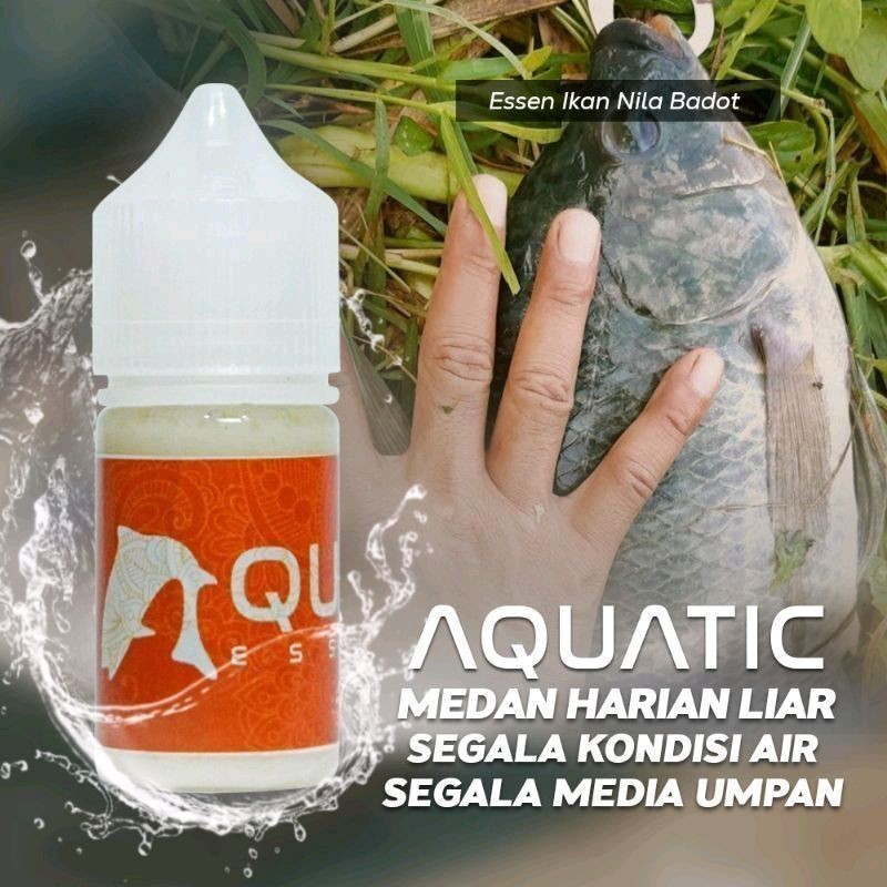 30 ML - Essen Ikan Nila Babon Liar #Aquatic Essence