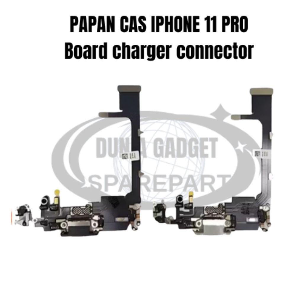Papan Cas iPhone 11 Pro Board Charger Connector 100% Original KUALITAS ORI SEPERTI BAWAAN HP