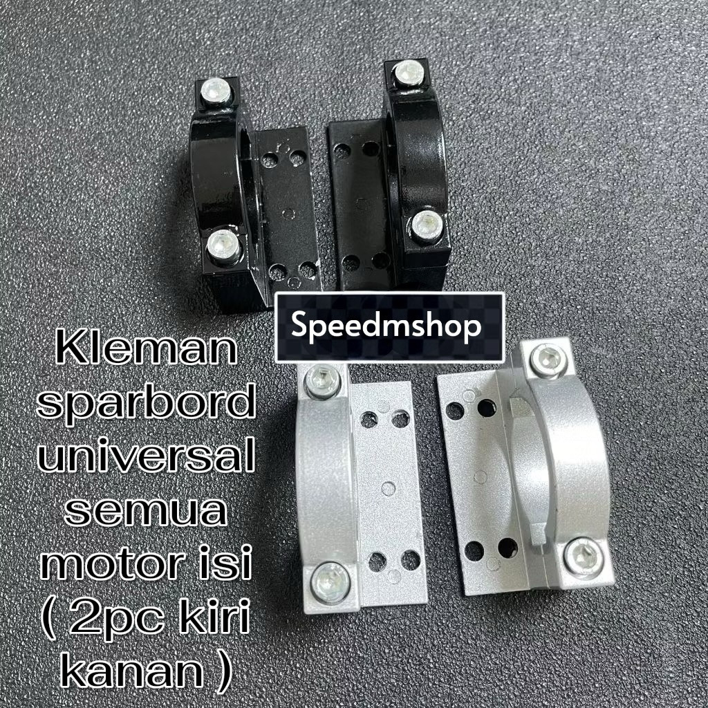 Kleman sparkbor depan cnc import kleman spakbor universal rxking vixion cb ninja beat klx