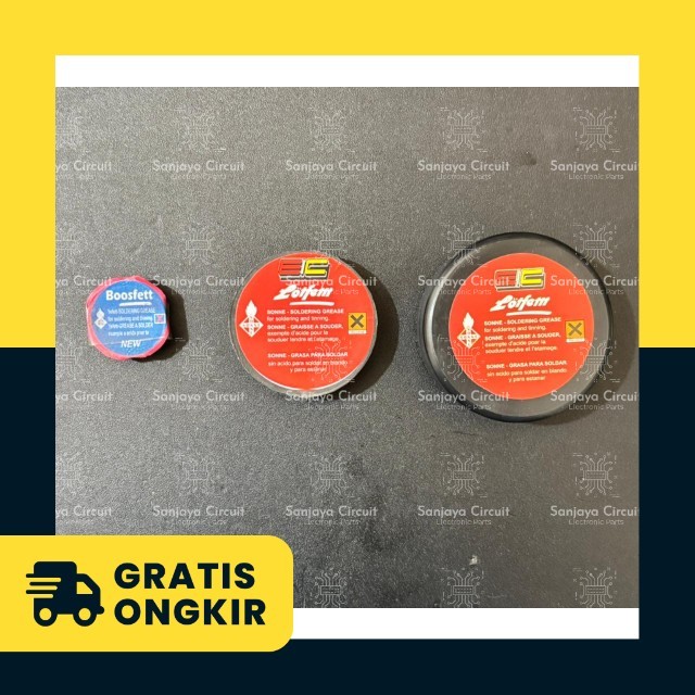 Minyak Solder Kecil Sedang Besar Lotfett Pasta Solder Lotfett
