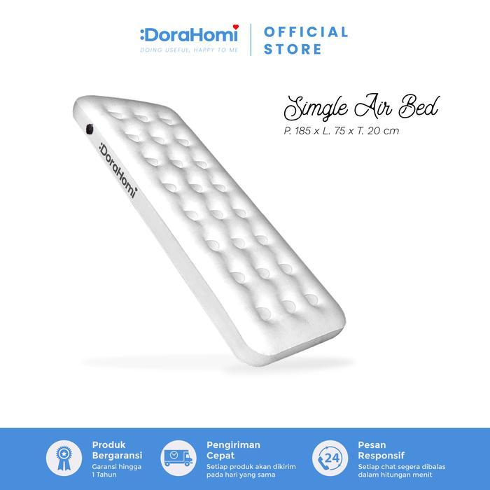 BlueSale89 [BISA COD]  Furniture Kasur Angin Pompa DoraHomi Single/Twin/Double Anti Kempes Berkualit