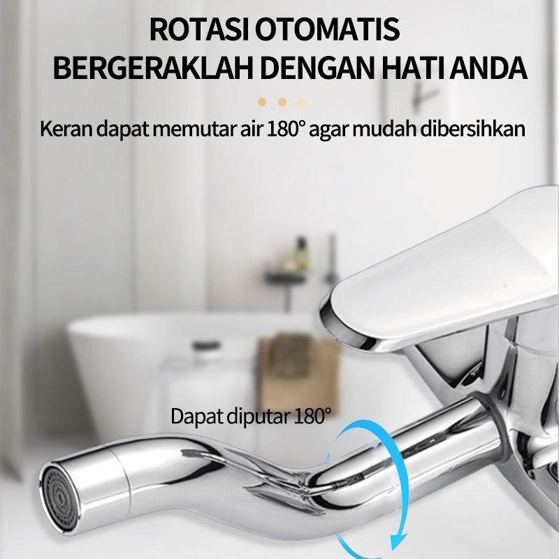 Shower Kamar Mandi 1 Set + Kran Cabang/Shower Mandi Set Stainless/Mandi Shower Set Full Stainless