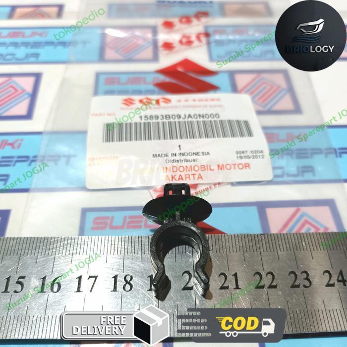 BRIOLOGI - 15893B09JA0N000 Clip Belakang Selang Bensin Injektor Suzuki Nex Fi Ori